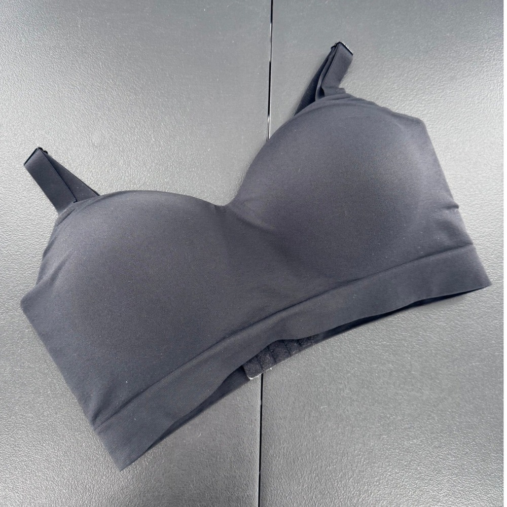 Shapermint Supportive Comfort Wireless Shaping Black Bra 10210 Womens XL